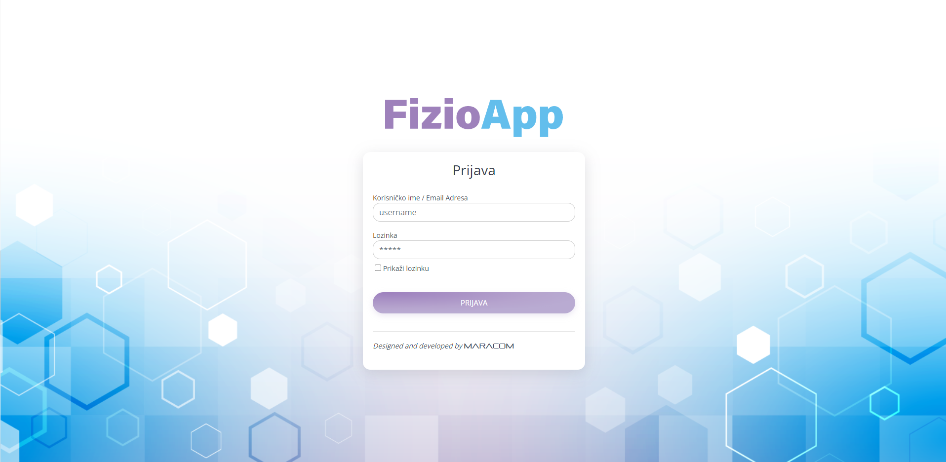 PROGRAM ZA VOĐENJE POSLOVANJA KLINIKE I PRAĆENJE PACIJENATA